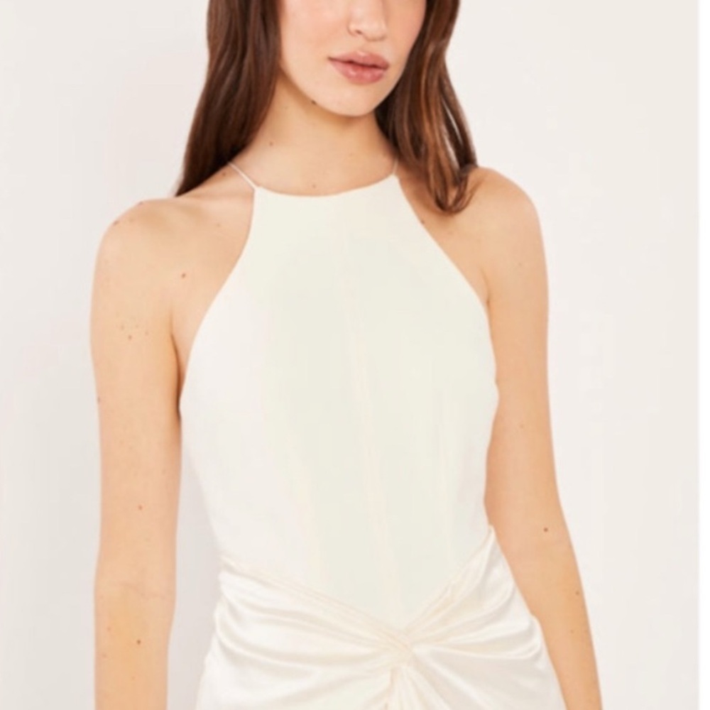 Cinq à Sept Cream Mini Dress